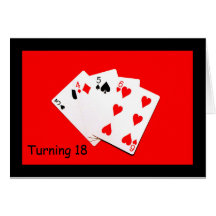 Turning 18 Is A Big Deal! Cards
