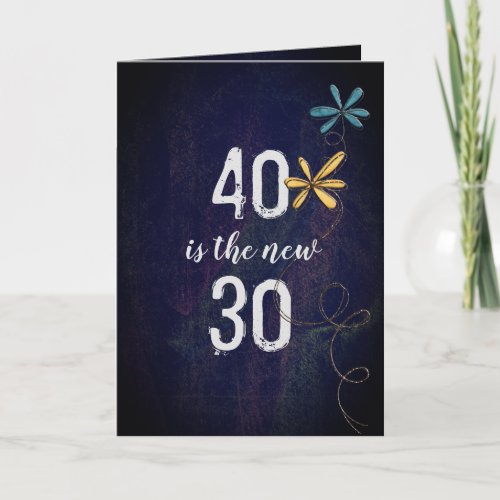 Turning 40 humor