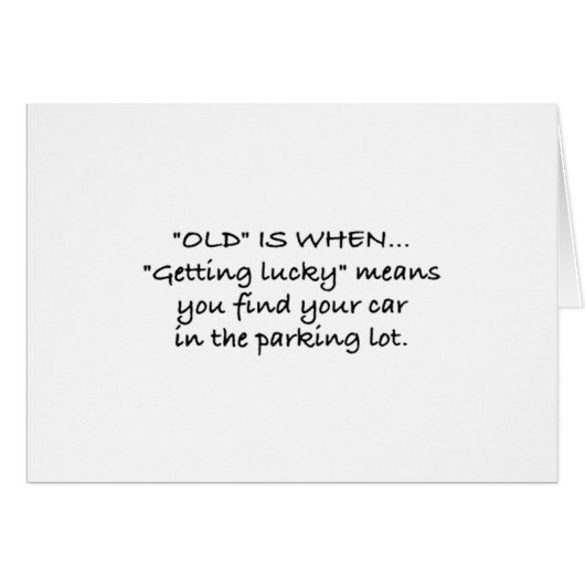 TURNING **40** WITH MEMORY LOSS HUMOR CARDS (Front Horizontal)