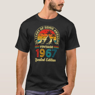 Turning 55 Birthday Decorations Men 55th BDay T-Shirt