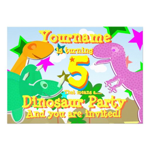 Turning 5 Birthday Invitation Wording 2