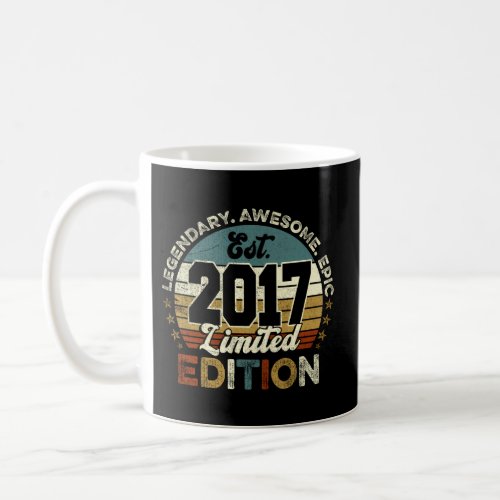 Turning 6 Decorations 6Th Bday 2017 Coffee Mug