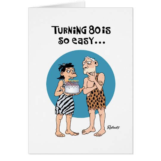 Turning 80 Birthday Greeting Card Zazzle