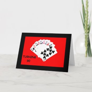 Turning 90 Is A Big Deal Birthday Card by MortOriginals at Zazzle