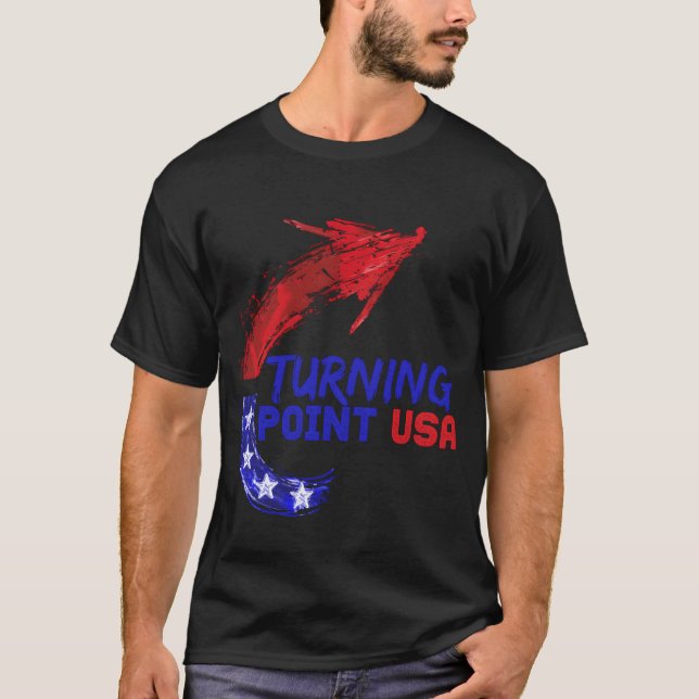 Turning Point USA Cute Design retro T-Shirt (Front)