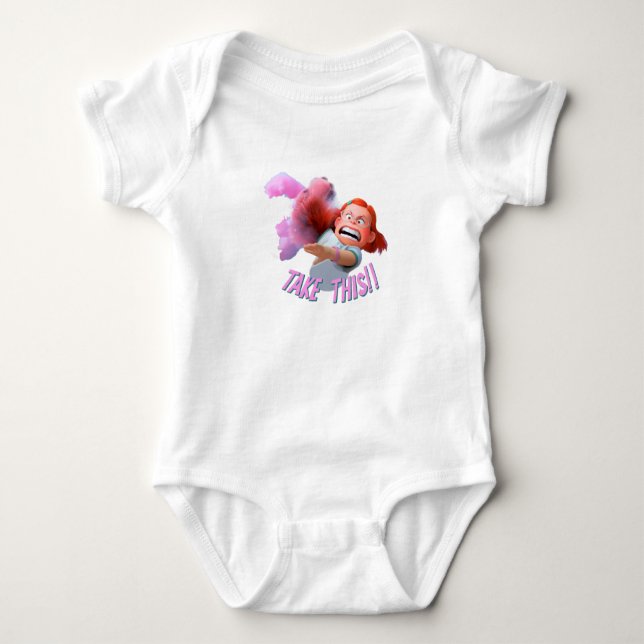 Turning Red Cute Baby Bodysuit (Front)