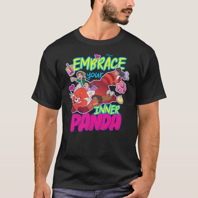 Turning Red - Embrace Your Inner Panda T-Shirt (Front)