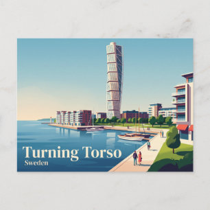 Turning Torso Sweden Postcard