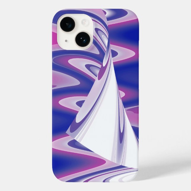 Turning waves Case-Mate iPhone case (Back)