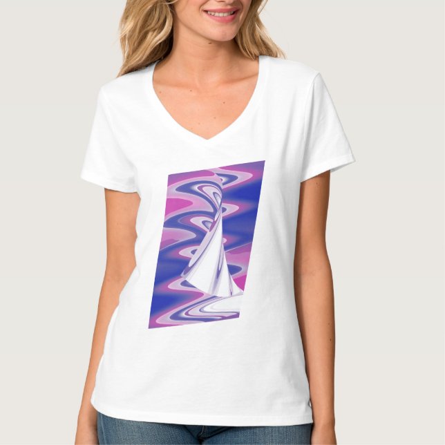 Turning waves T-Shirt (Front)