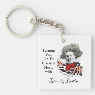 Turning You On To Classical Music Keychain