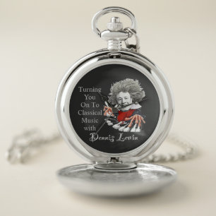 Turning You On To Classical Music Pocket Watch