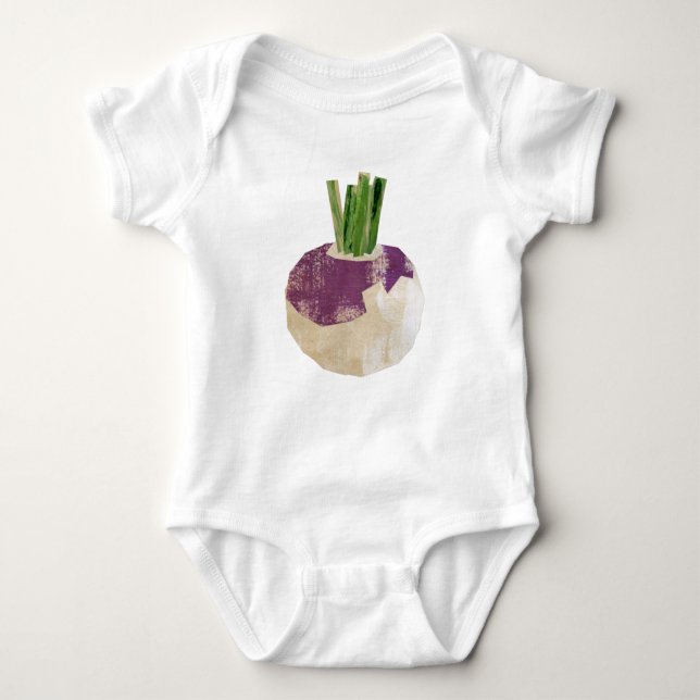 Turnip Baby Bodysuit (Front)