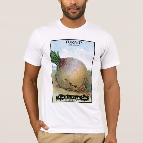 Turnip Seed Packet Label T_Shirt