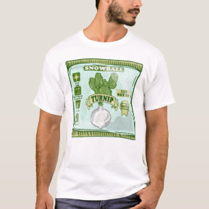 Turnip Seeds Growing Vegetables T-Shirt