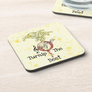 Turnip The Beet Beverage Coaster