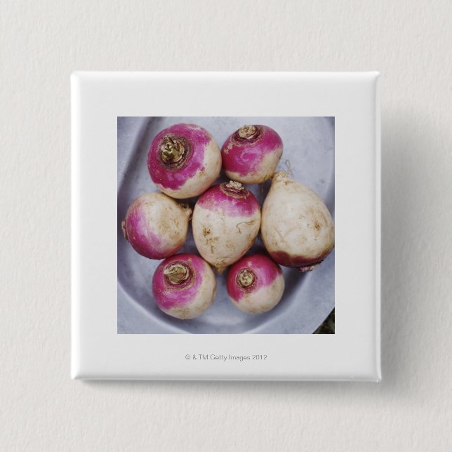 Turnips Pinback Button (Front)