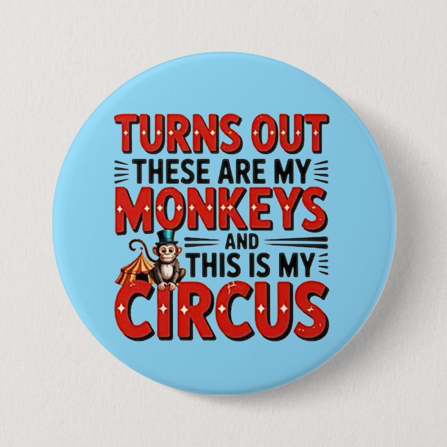 turns out... button (Front)