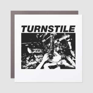 Turnstile  car magnet