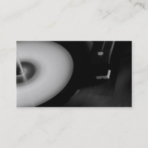 turntable business card template