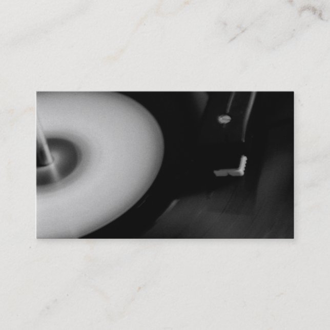 turntable business card (Front)