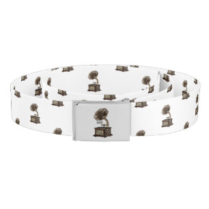 Turntable cartoon illustration belt