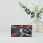 Turntable Dj Business Card (Standing Front)