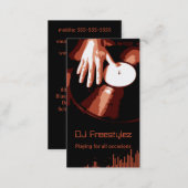 Turntable DJ Business Card (Front/Back)