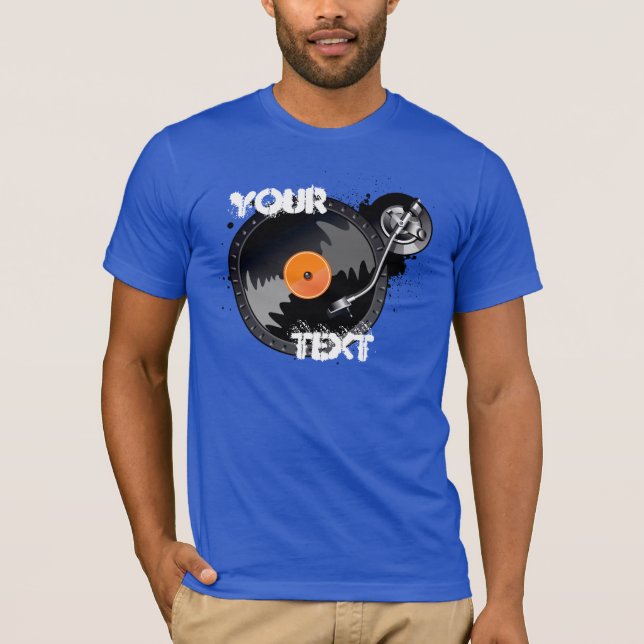 turntable DJ T-Shirt (Front)
