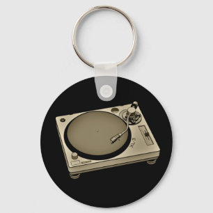 Turntable Keychain