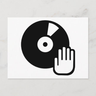 Turntable Postcard