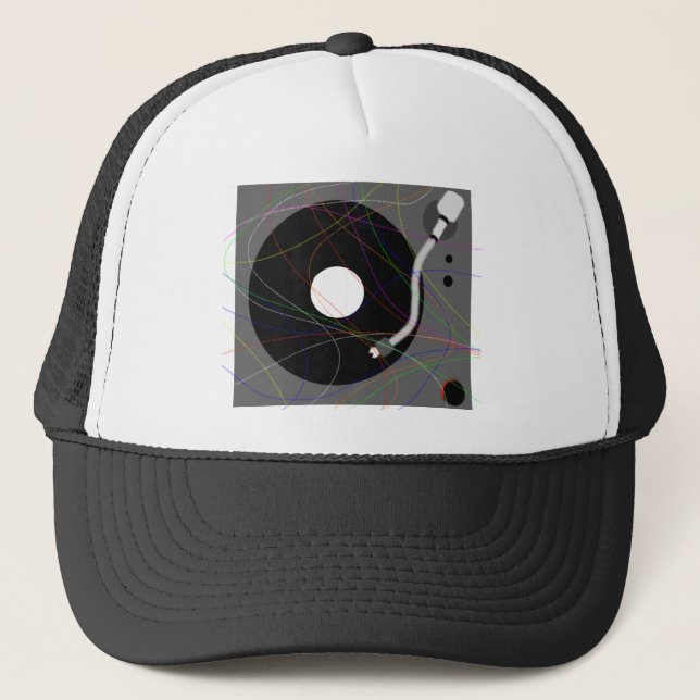 Turntable Trucker Hat (Front)