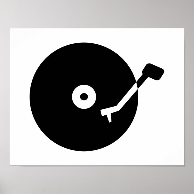 Turntable vinyl poster (Front)