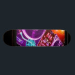 TurnTables Skateboard Deck<br><div class="desc">Neon turntables on a skateboard... awesome</div>