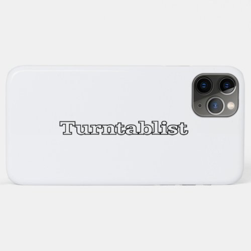 Turntablist iPhone 11 Pro Max Case