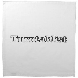 Turntablist Cloth Napkin