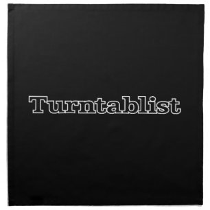 Turntablist Cloth Napkin
