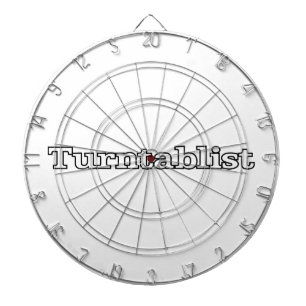 Turntablist Dartboard With Darts