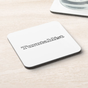 Turntablist Drink Coaster