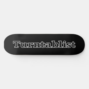 Turntablist Skateboard Deck
