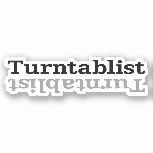 Turntablist Sticker (Front)
