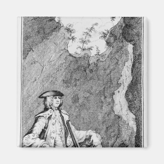 Turpin as he Concealed Himself in a Cave Magnet (Front)