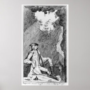Turpin as he Concealed Himself in a Cave Poster