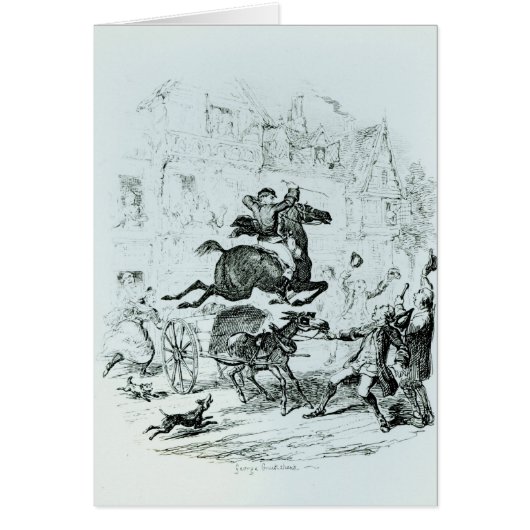 Turpin's Flight Through Edmonton Cards (Front)