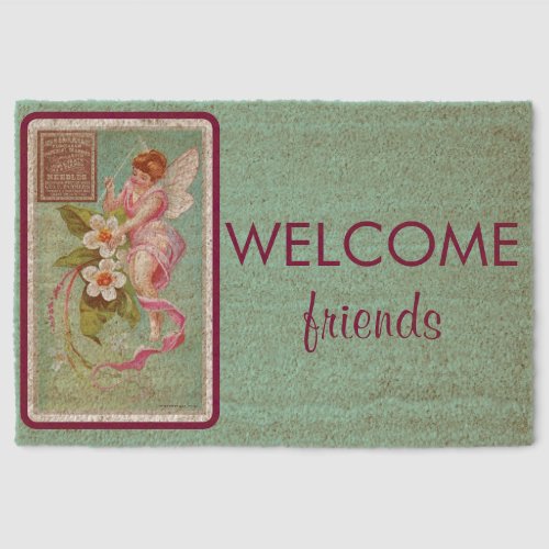 Turqoise Fairy Dust Coir Mat Turqoise Fairy Dust Coir Mat
