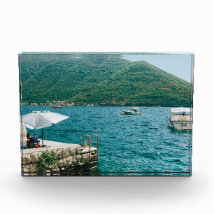 Turqouise waters of Perast - Montenegro Photo Block