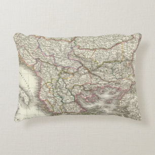 Turquie d'Europe, Grece - Turkey and Greece Accent Pillow