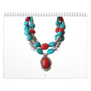 Turquoise 12 Month 2027 Calendar