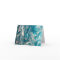 Turquoise Abstract Note Cards