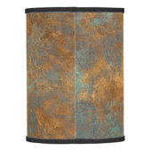 Turquoise And Copper Lamp Shade (Back)